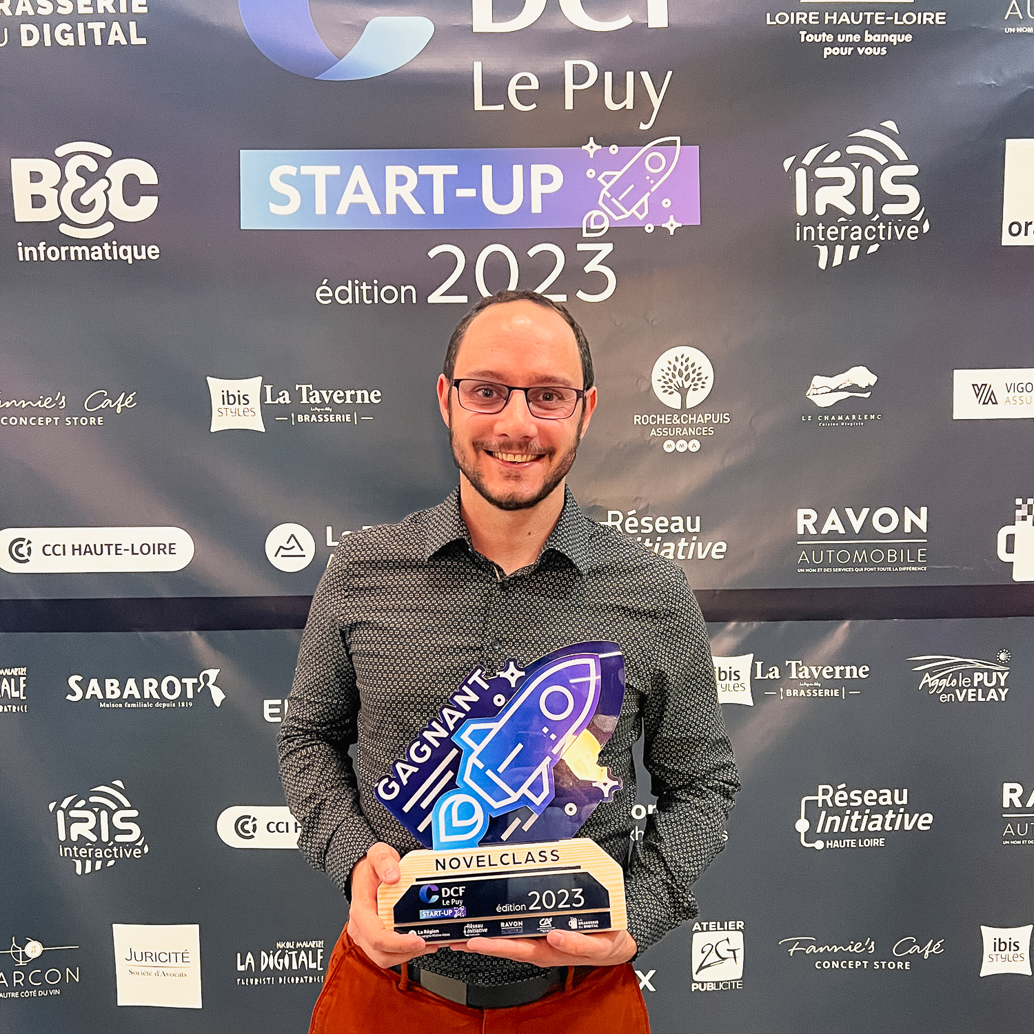 Le grand gagnant du concours, Alexandre Peyron