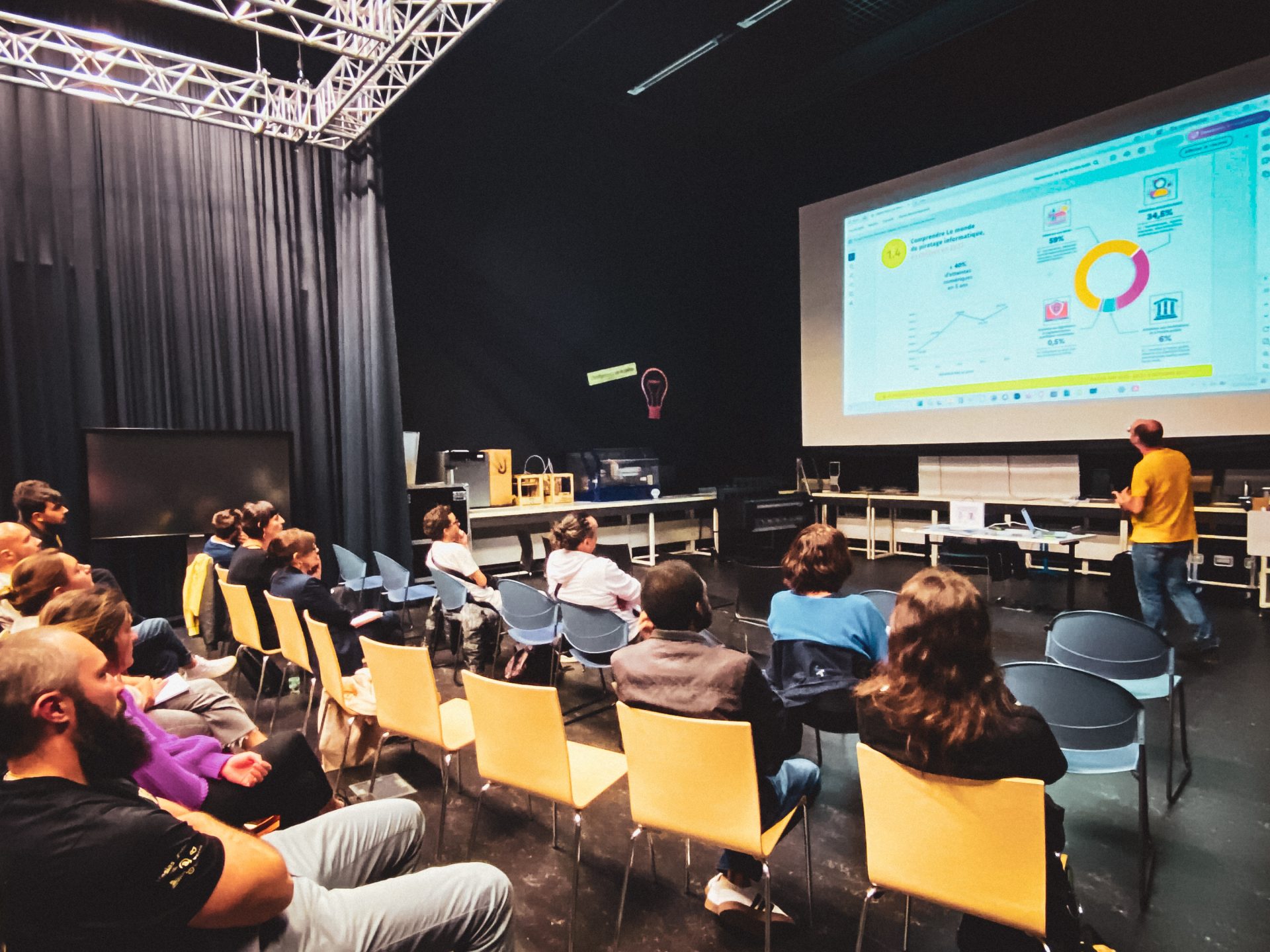 Présentation par Cédric Chazelet, conseiller numérique de l'Agglomération du Puy-en-Velay