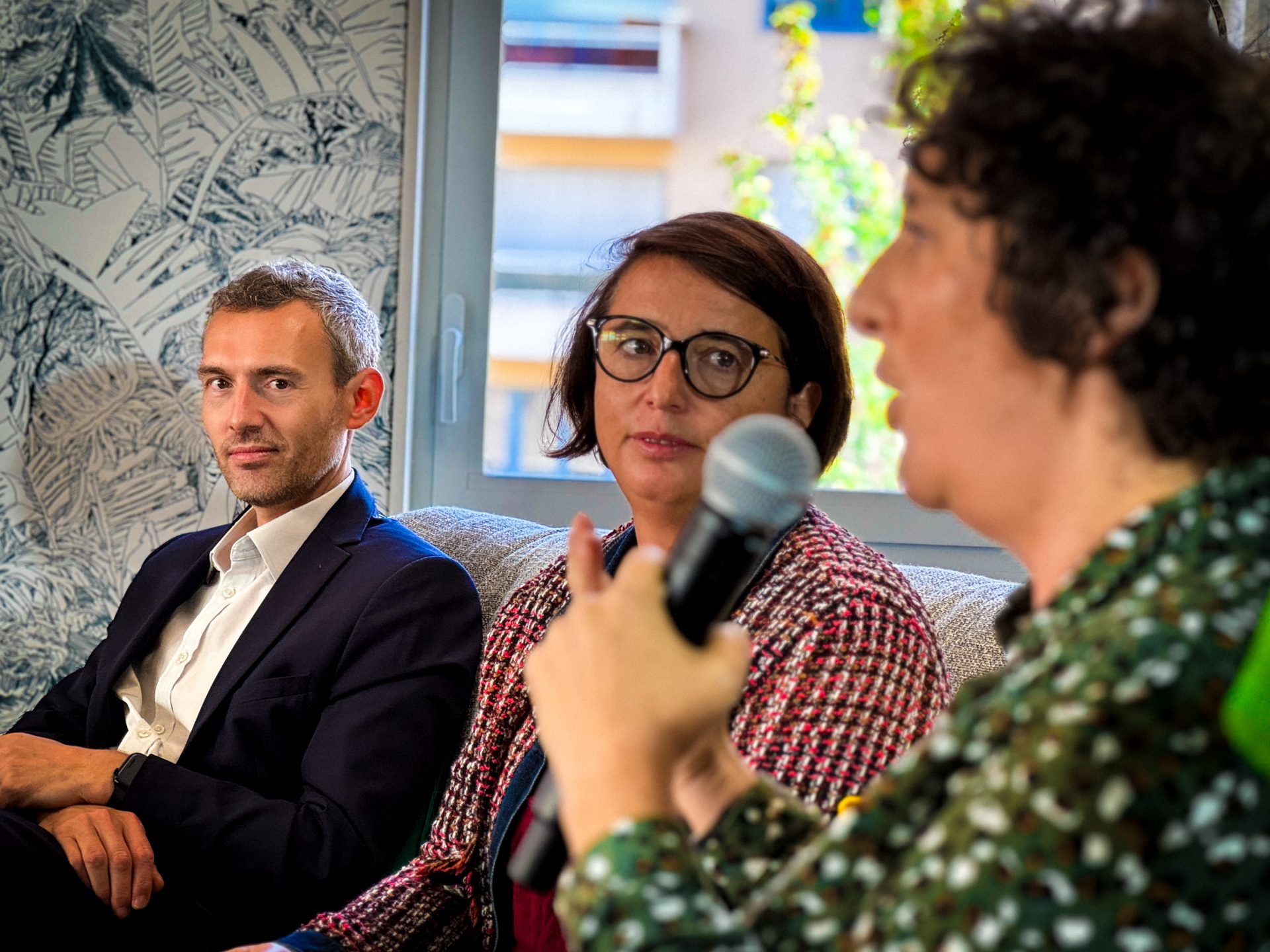 Tristan Colombet (Le PIC), Marie Granger (Haute-Loire Attractivité) et Julia Delrieu (Digital League)